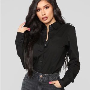 Fashion Nova button down shirt